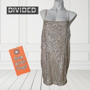 NWT/ Divided Sequin Mini Dress
